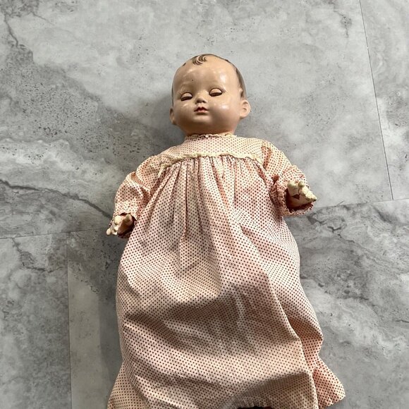 1920's Effanbee Composition DOLL Cameo Original 12" Inch Doll - Picture 14 of 15